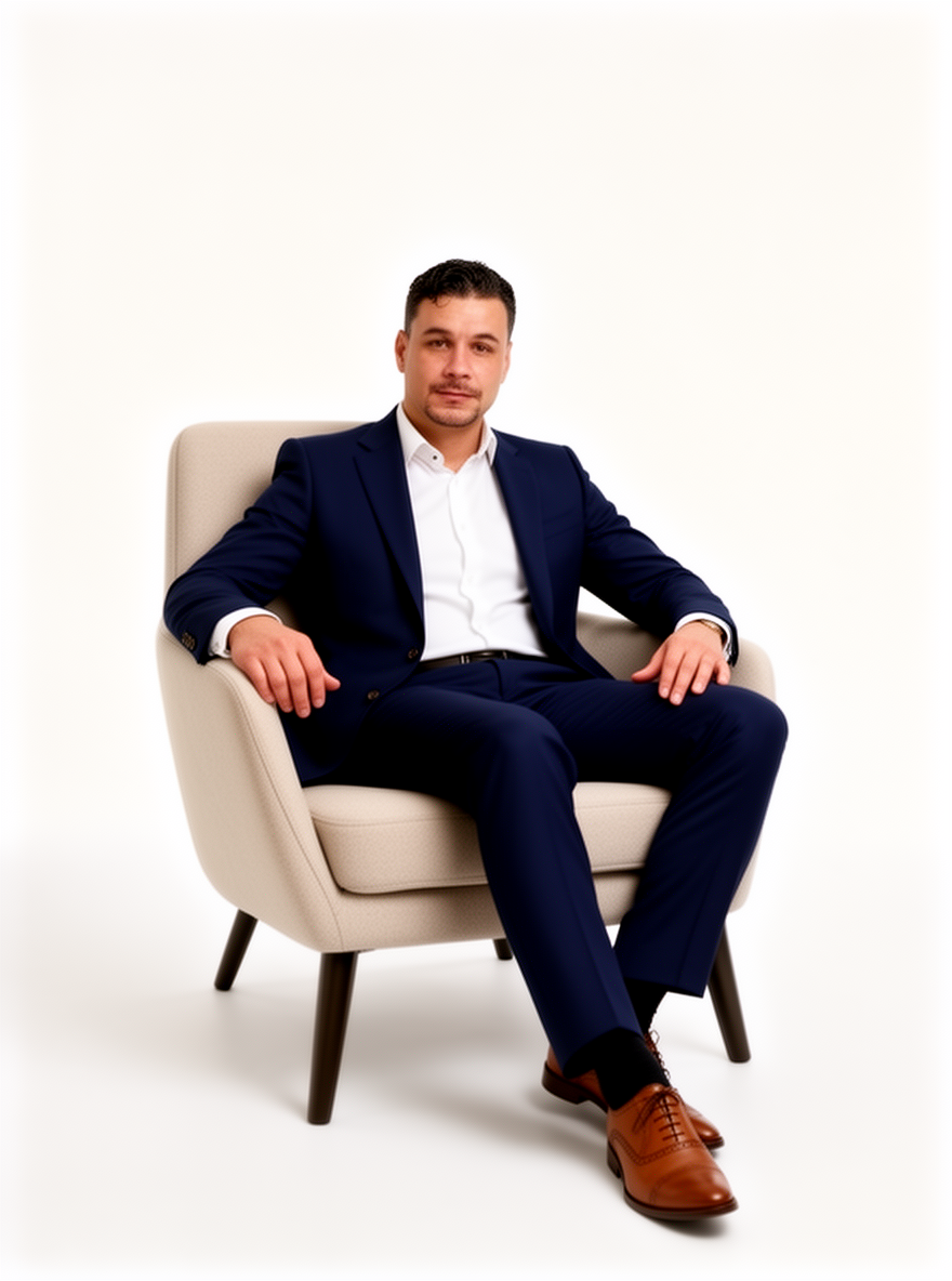 Seated portrait